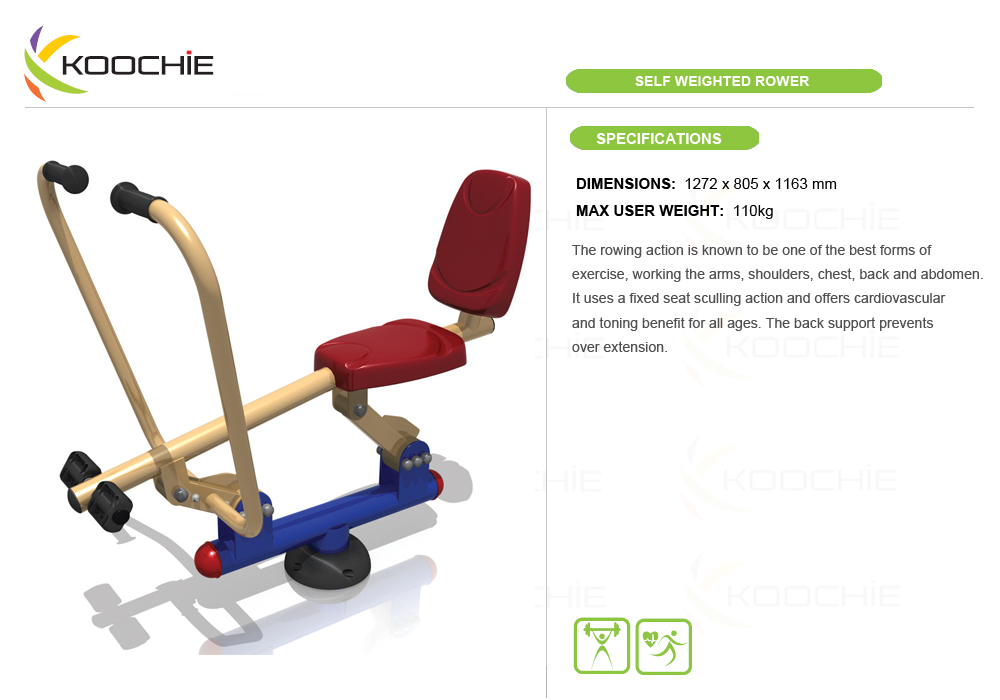 Self Weighted Rower - Koochie Global